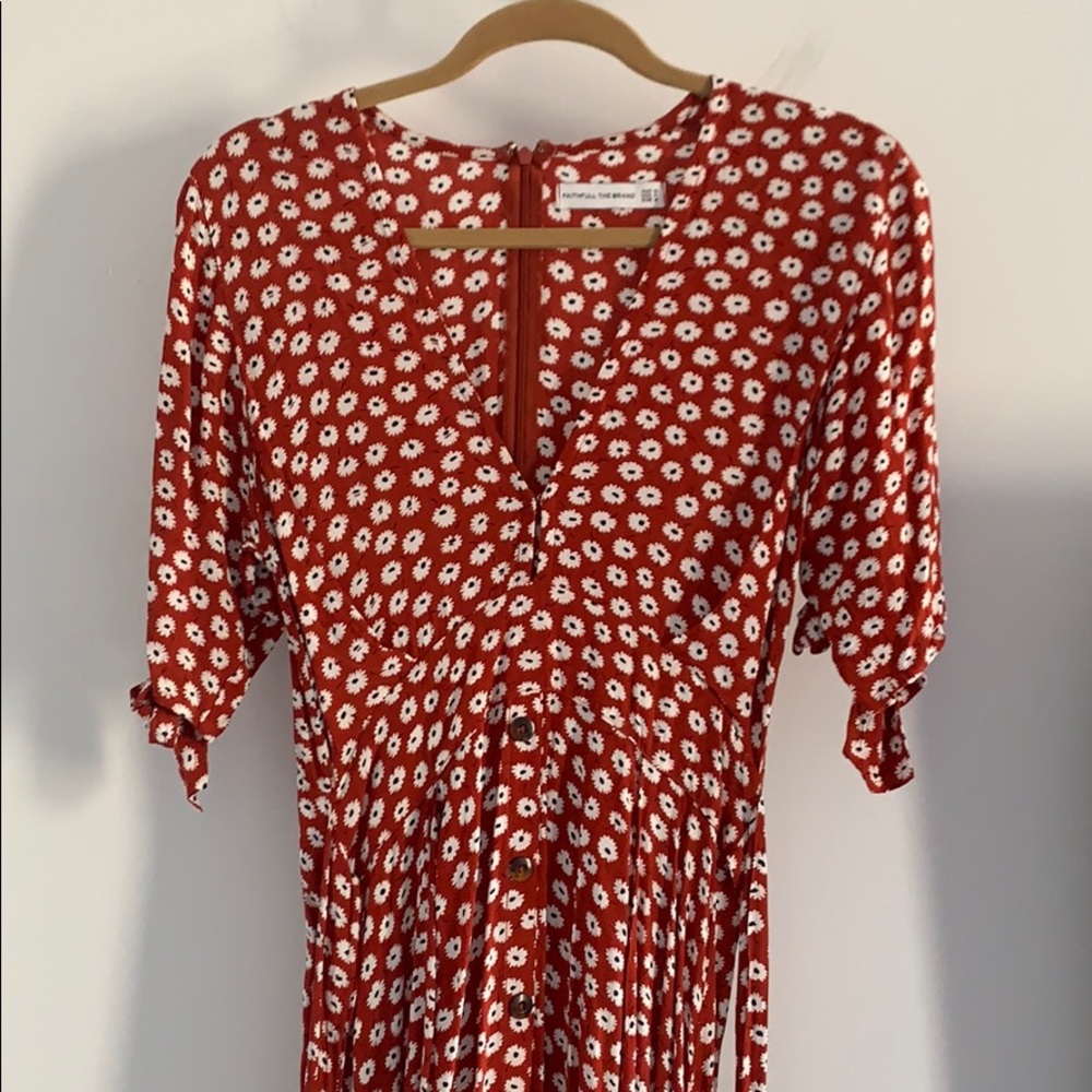 Faithfully midi dress